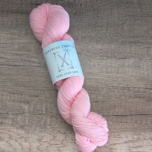 Hand Dyed Pink Yarn by